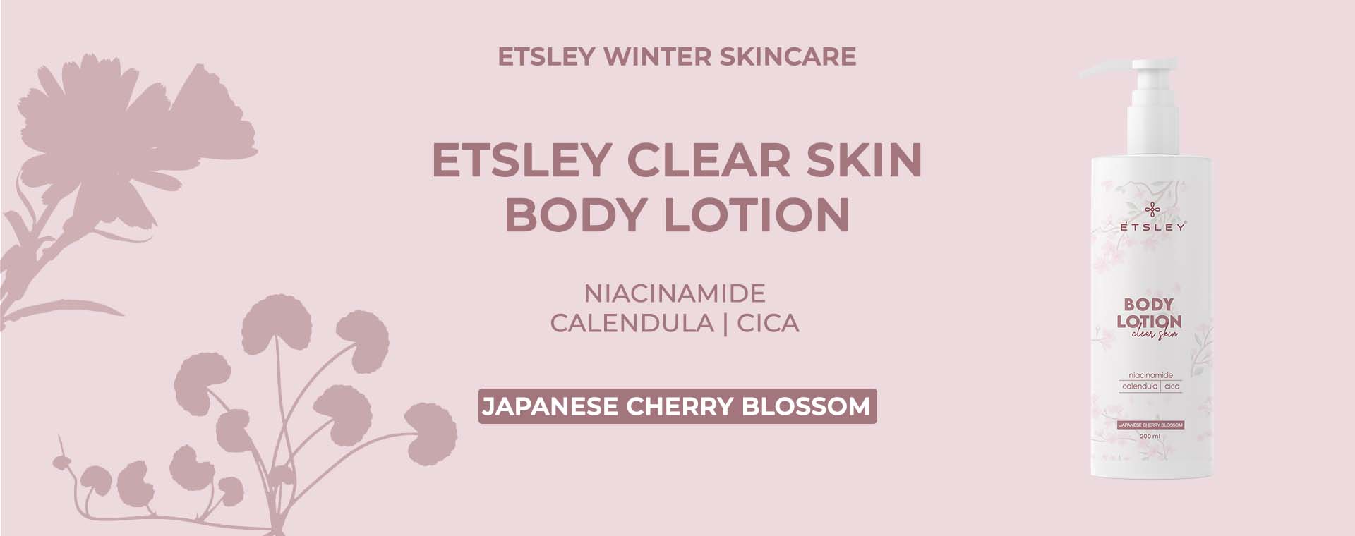 Etsley Cherry Blossom Body Lotions Banners 2